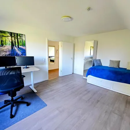 3 Zimmer-wohlfuehl-oase Mit Balkon-lounge & Office * Hannover